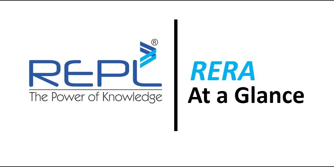 RERA At a Glance – REPL Blog Rudrabhishek Enterprises Limited (REPL)
